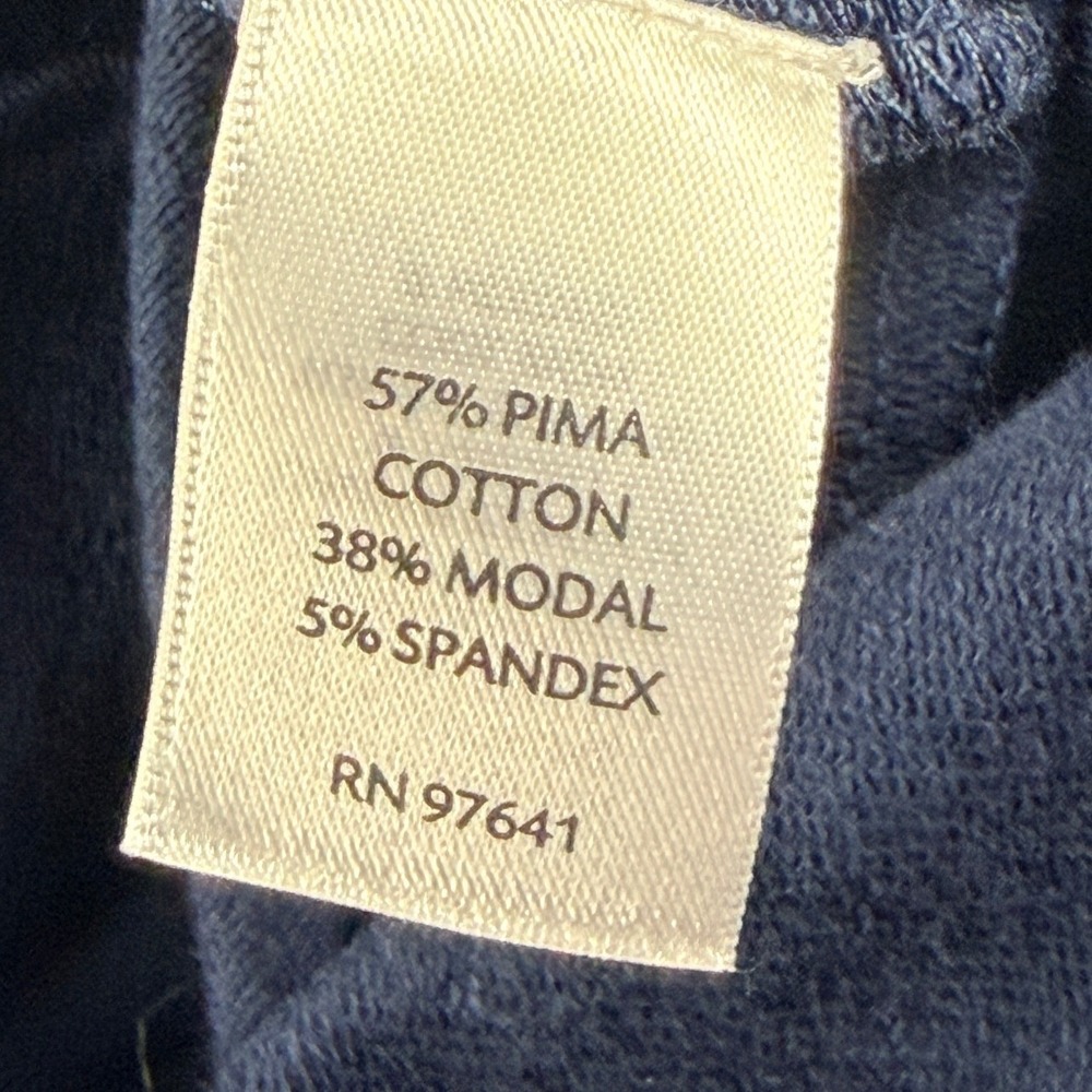 J. Jill Pure Jill Slim-Leg Cropped Pants Womens S Navy Blue Stretch NWT - Picture 10 of 10